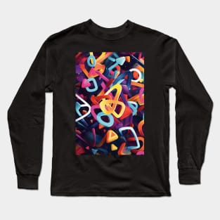 Graffiti Kaleidoscope Long Sleeve T-Shirt